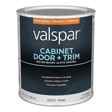 Exterior and Interior Paint, Wood, White MPN:028.0082007.005