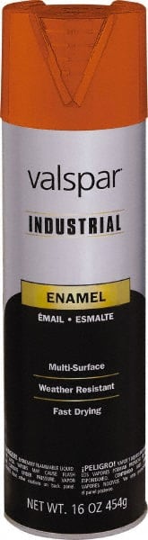Enamel Spray Paint: Safety Orange, 20 oz MPN:465.0080007.077