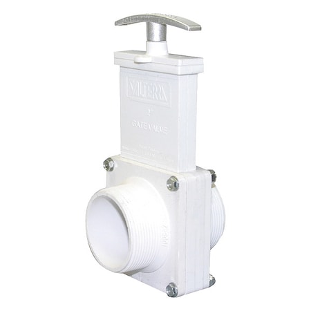 Gate Valve, Class 125, 2 In., PVC MPN:4204GR
