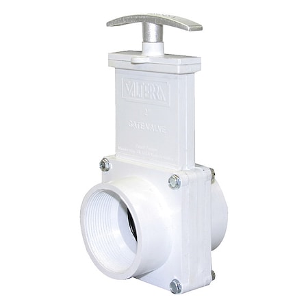 Gate Valve, Class 125, 2 In., PVC MPN:4207GR