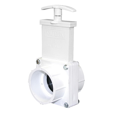Gate Valve, Class 125, 2 In., Slip, PVC MPN:6201GR
