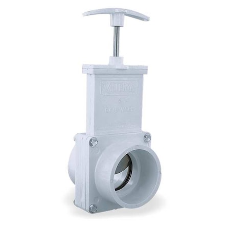 Gate Valve, Class 125, 2 In., Slip x Spigot MPN:6202GR