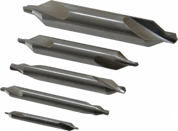 5 Pc #1 to #5 Cobalt Combo Drill & Countersink Set MPN:217-9212