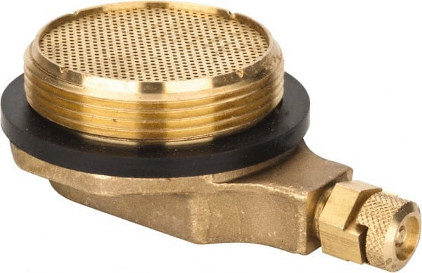 Drum Vents, Vent Type: Drum Vent , Connection Size: 2in , Thread Type: NPSM , Vacuum Relief: Manual , Body Material: Brass  MPN:272030