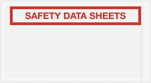 Packing Slip Envelope: Material Safety Data Sheets Enclosed, 1,000 Pc MPN:PL494