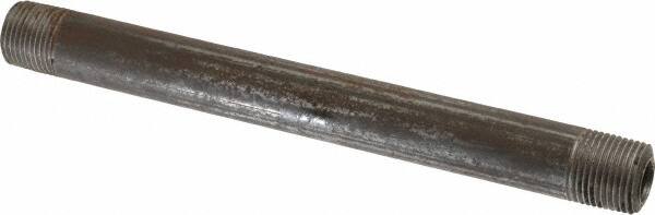 Black Pipe Nipple: 3/8