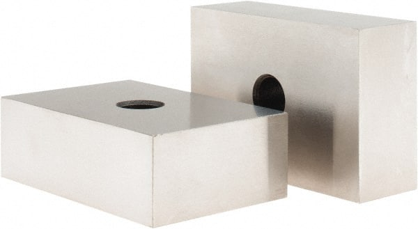 Setup Block: 0.0001 Squareness, Hardened Steel, 1-2-3 Block MPN:630-4005