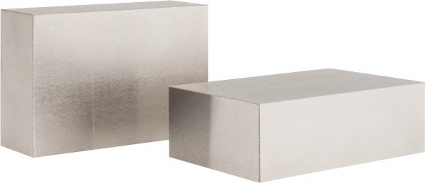 Setup Block: 0.0003 Squareness, Hardened Steel, 1-2-3 Block MPN:6630-4008