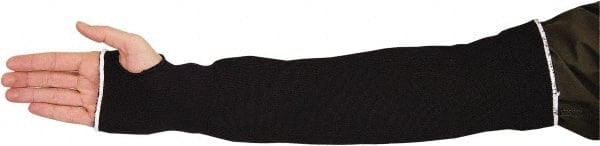 Cut-Resistant Sleeves: Size M, ATA, Black MPN:KP1T22TH/M