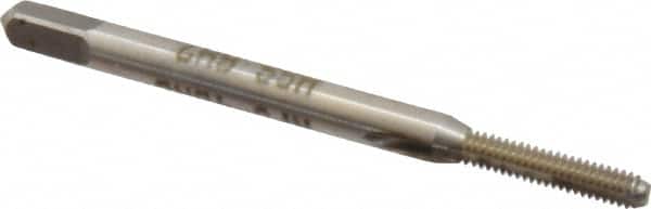 Spiral Point Tap: #3-48, UNC, 2 Flutes, Bottoming, 2B, High Speed Steel, Bright Finish MPN:MSC-04503496