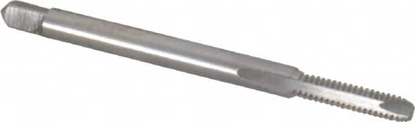 Spiral Point Tap: #4-40 UNC, 2 Flutes, Bottoming, 2B/3B Class of Fit, High Speed Steel, Bright Finish MPN:MSC-04504411