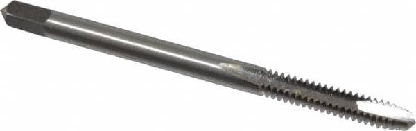 Spiral Point Tap: #6-32 UNC, 2 Flutes, Plug, 3B Class of Fit, High Speed Steel, Bright Finish MPN:MSC-04506325