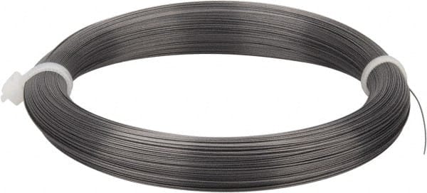 5 Gage, 0.014 Inch Diameter x 478 Ft. Long, High Carbon Steel, Tempered Music Wire Coil MPN:80-0140-014C