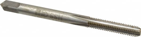 Straight Flute Tap: #10-32 UNF, 4 Flutes, Bottoming, 2B Class of Fit, High Speed Steel, Bright/Uncoated MPN:MSC-04438339