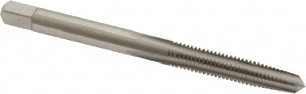 Straight Flute Tap: #10-32 UNF, 4 Flutes, Taper, 2B Class of Fit, High Speed Steel, Bright/Uncoated MPN:MSC-04438347