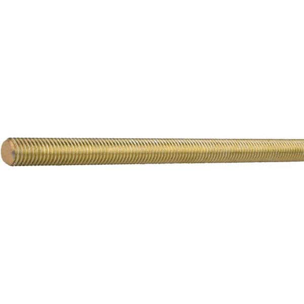 Threaded Rod: 7/8-9, 6' Long, Stainless Steel MPN:07156