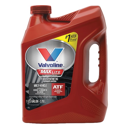 Automatic Transmission Fluid, Bottle, 1 gal, ATF, Synthetic, Red MPN:773775