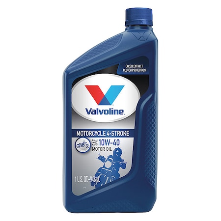 4-Stroke Motorcycl Motor Oil, 32 Oz, 10W-40 MPN:798151