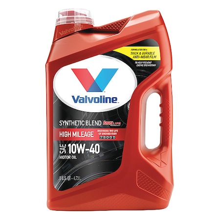 Motor Oil, Synthetic Blend, 10W-40, 5 Qt. MPN:881148