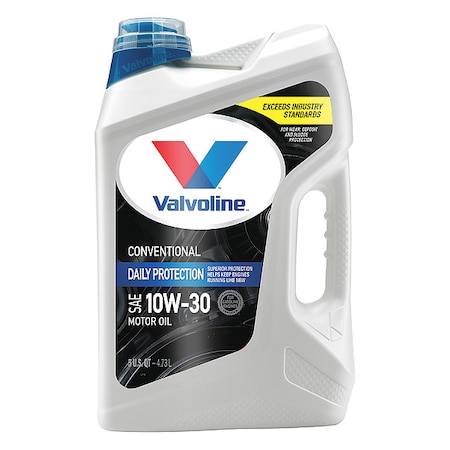 Conventional Motor Oil, 10W-30, 5 Qt MPN:881156