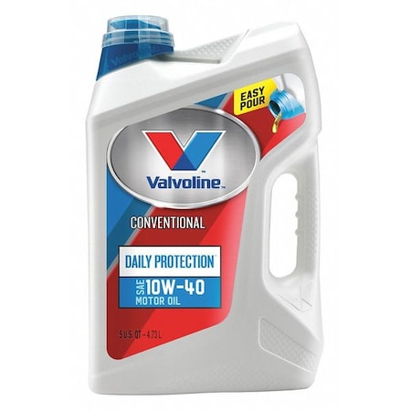 Conventional Motor Oil, 10W-40, 5 Qt. MPN:881157