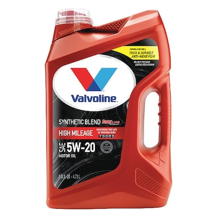 Engine Oil, 5W-20, Synthetic Blend, 5qt MPN:881162