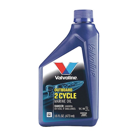 2-Cycle Synthetic Blend Marine Motor Oil, 16 Oz. MPN:VV469