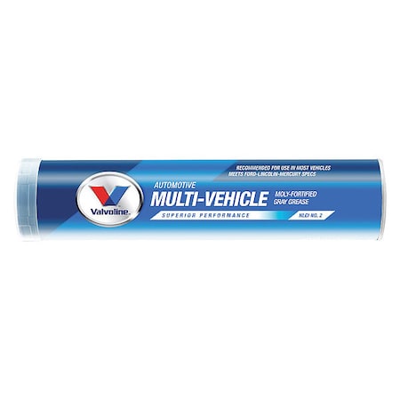 14.1 oz Grease Cartridge, Moly-Fortified Gray Grease MPN:VV63310