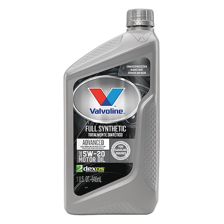 Motor Oil, 5W-20, Full Synthetic, 32 Oz MPN:VV927