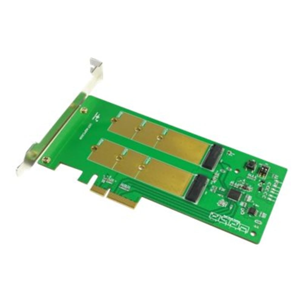 Vantec UGT-M2PC300R - Storage controller (RAID) - M.2 Card - low profile - RAID 0, 1 - PCIe 3.0 x4 (Min Order Qty 2) MPN:UGT-M2PC300R