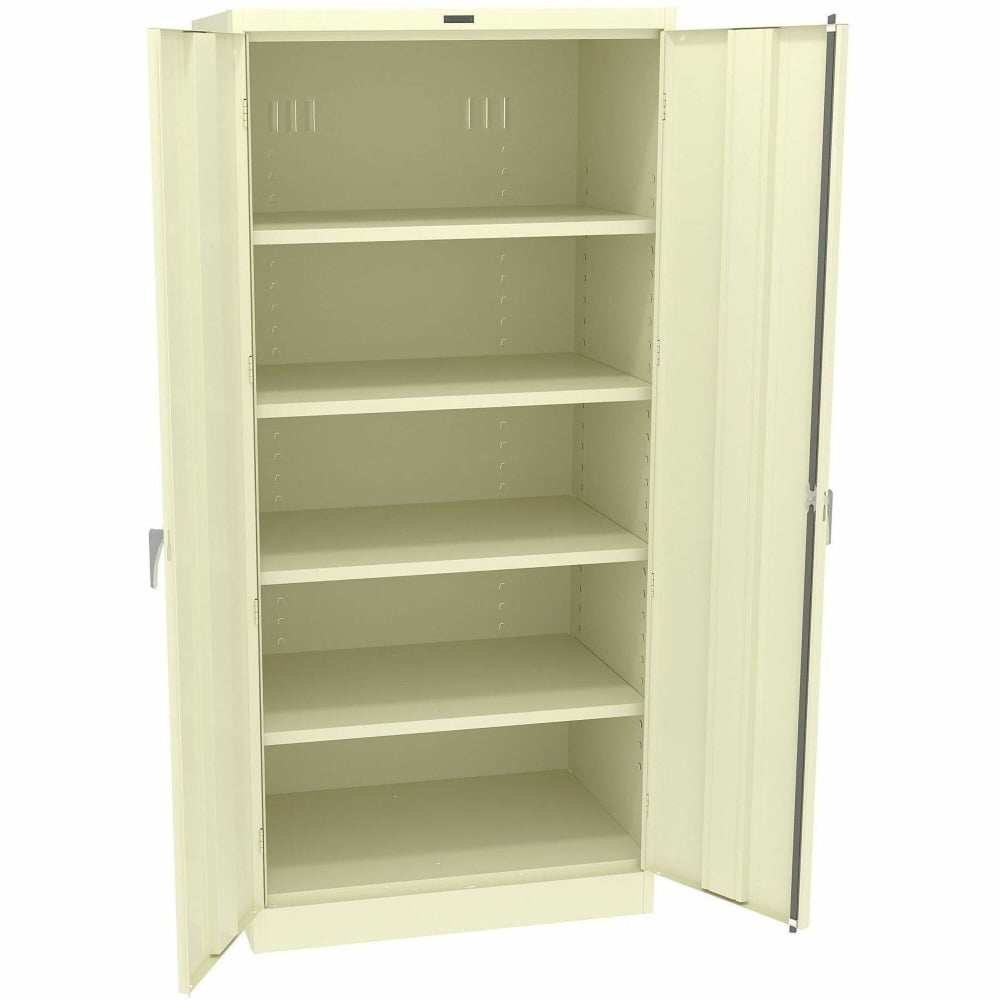 Tennsco Deluxe Unassembled Cabinet, 36inW x 24inD x 78inH, 5 Shelves, 200 lb Load Capacity, 2470CPY MPN:2470CPY