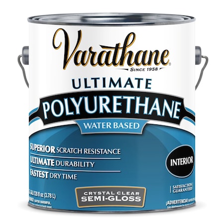 Polyurethane, Clear, Semi-Gloss, 1 gal. MPN:200131
