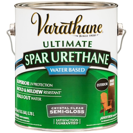 Spar Urethane, Clear, Semi-Gloss, 1 gal. MPN:250131