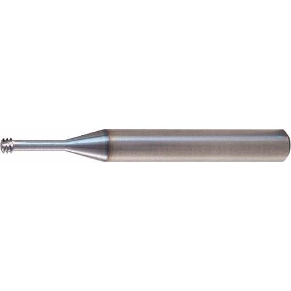 Helical Flute Thread Mill: Internal, 3 Flute, Solid Carbide MPN:80254