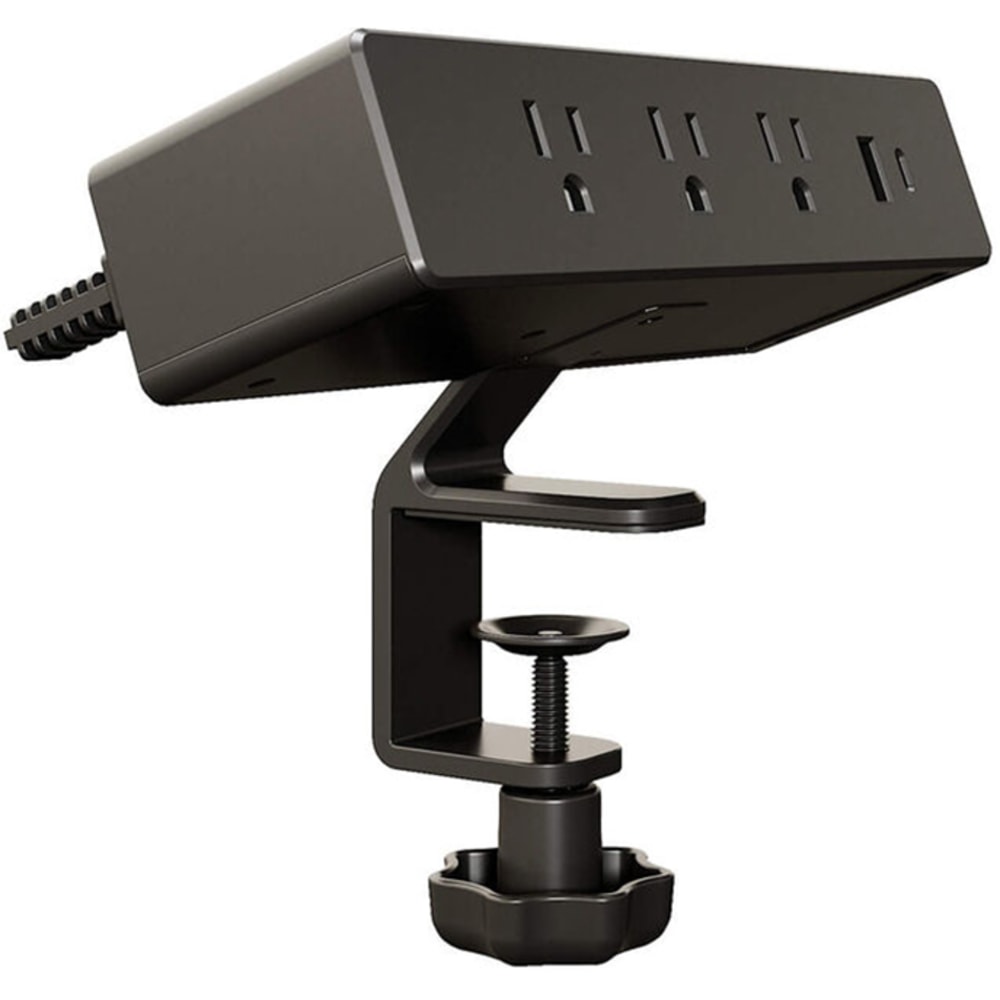 Vari PowerHub Surge Protector, 5 Outlet, 12ft Cord, Black MPN:401797