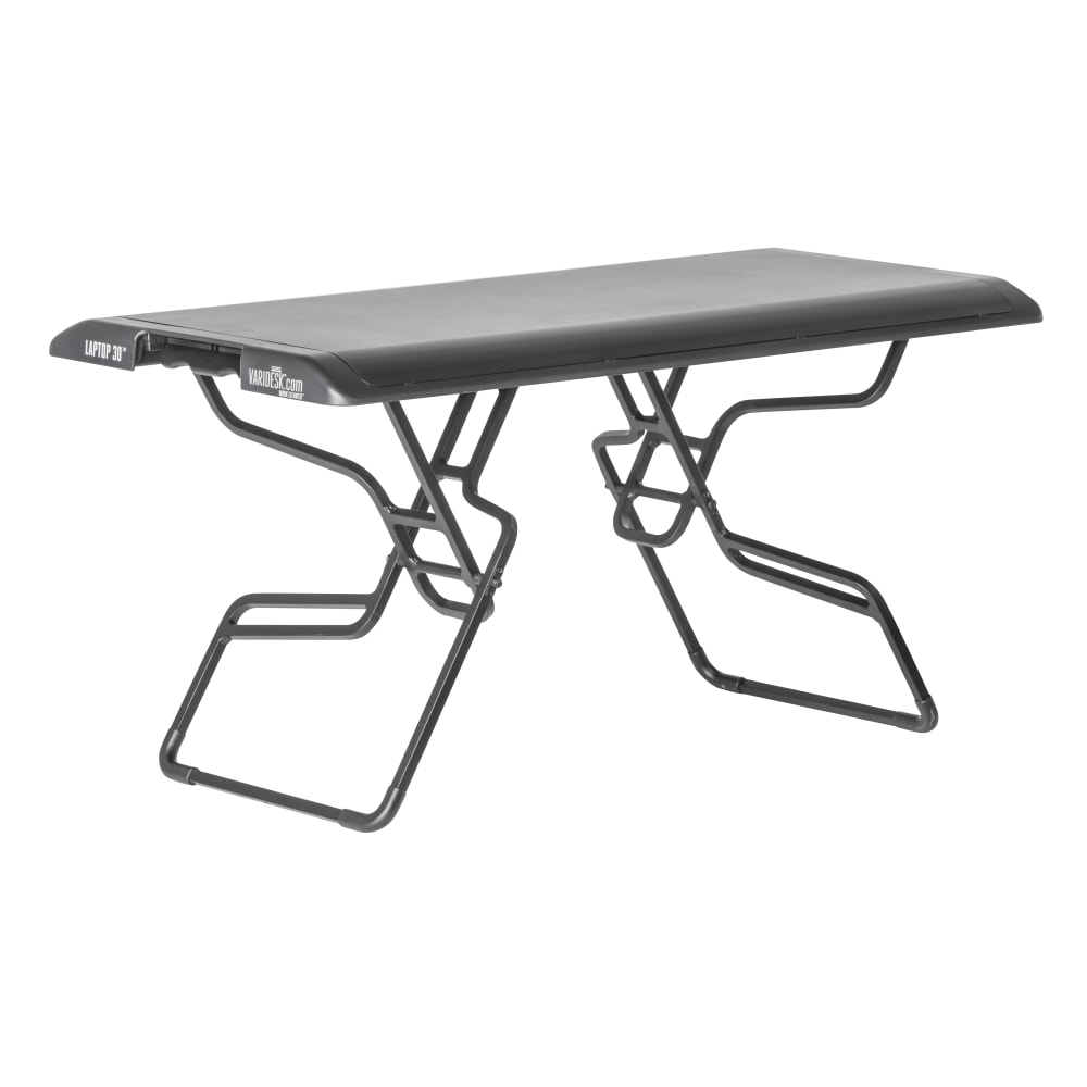 VariDesk Laptop 30 Standing Desk, 15inH x 30inW x 15inD, Black MPN:49742