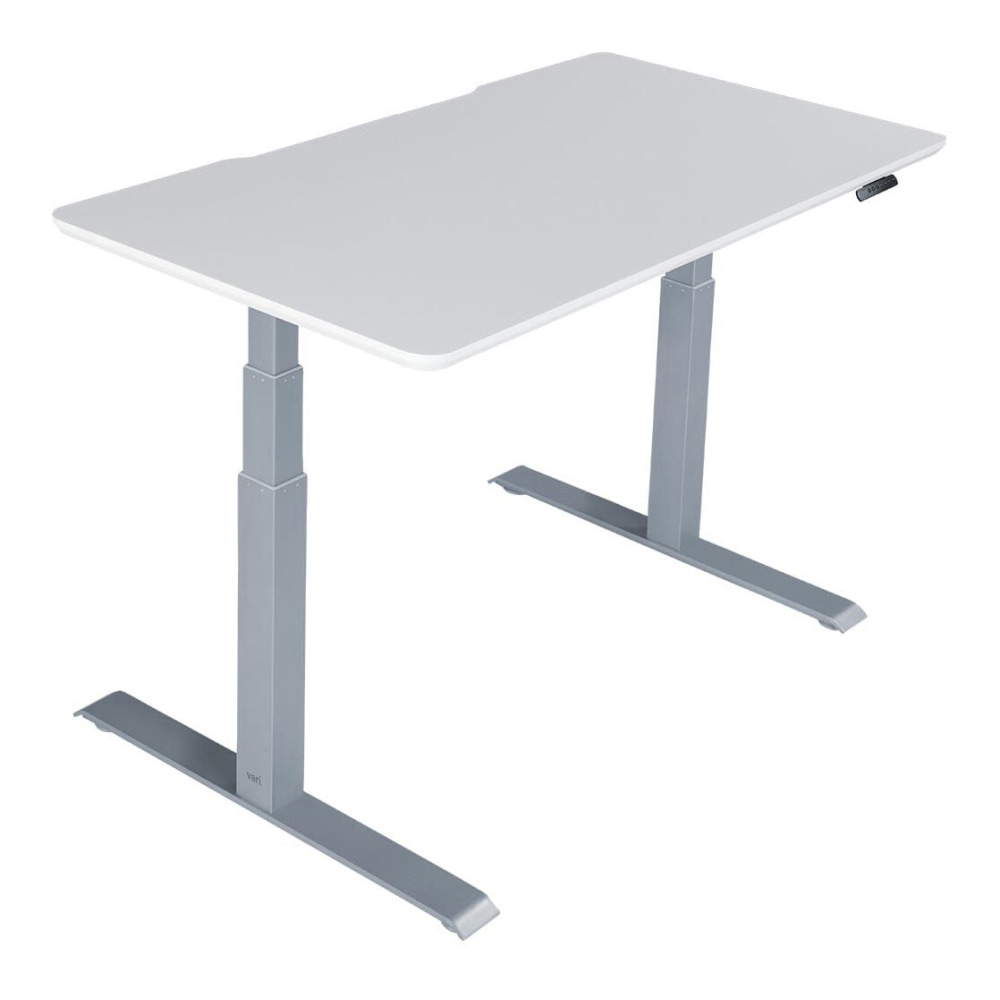 Vari Electric 60inW Standing Desk, White MPN:400817