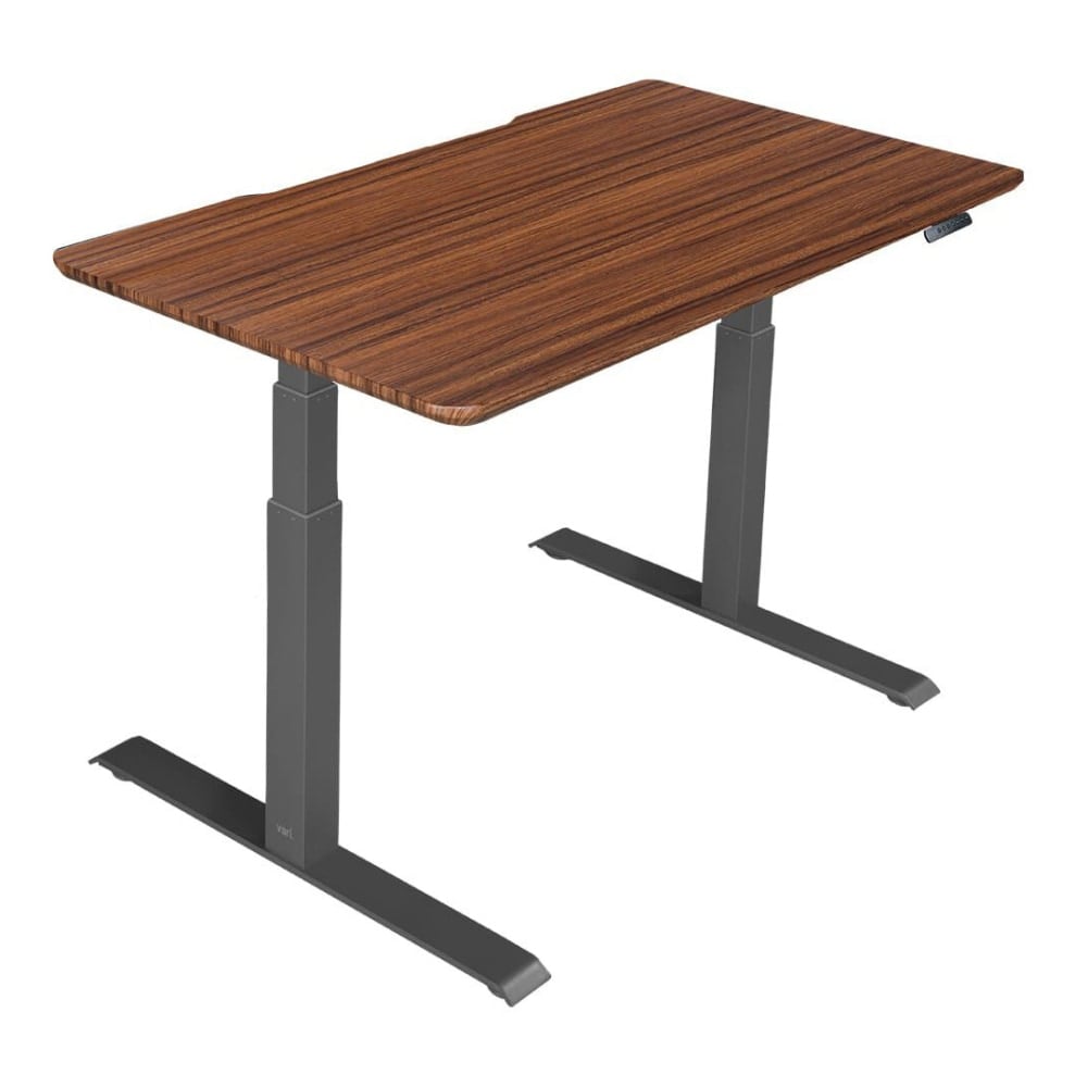 Vari Electric 48inW Standing Desk, Darkwood MPN:400820