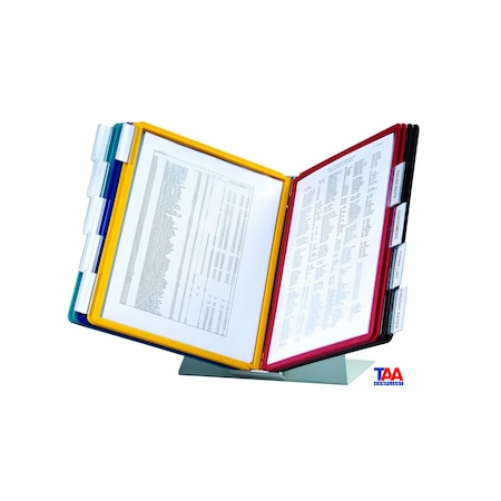 Desk Ref Sys, 10 Panels, Expndbl 60 Views MPN:536000