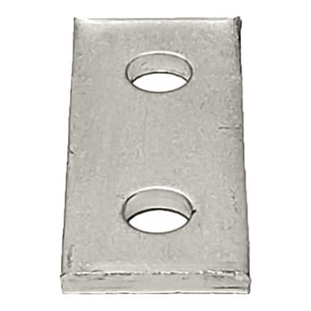 Strut Channel Fitting, Silver, 1/4