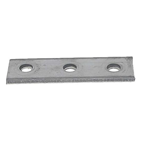 Strut Channel Fitting, Silver, 1/4