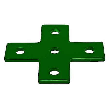 Strut Channel Fitting, Green, 1/4