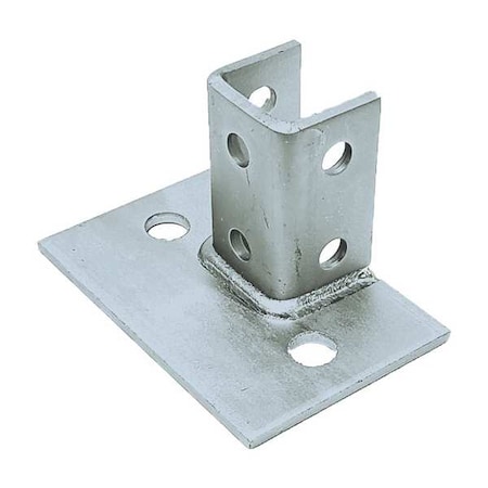 Strut Channel Fitting, Silver, 1/4 MPN:V62SQS2