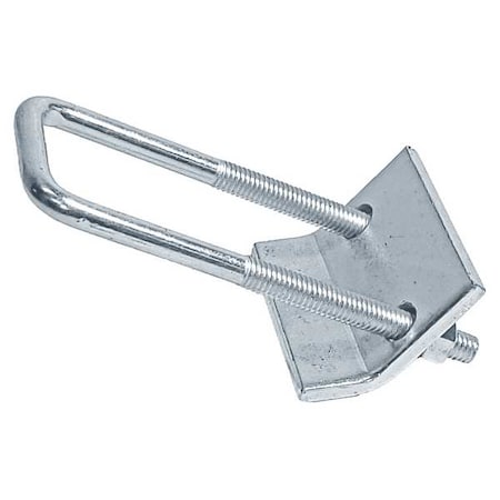 Strut Channel Fitting, Silver, 1/4
