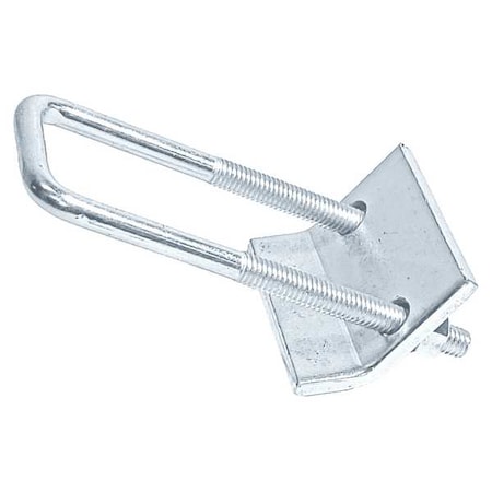 Strut Channel Fitting, Silver, 1/4