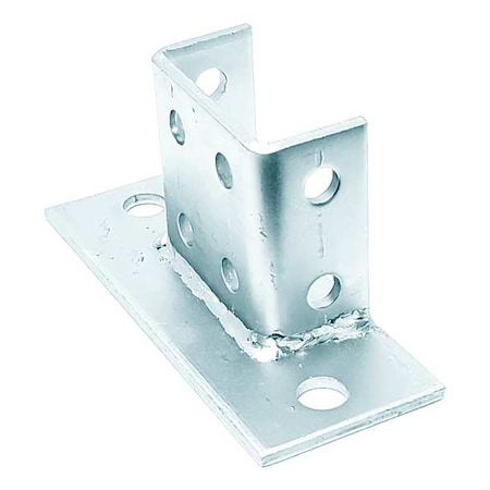 Strut Channel Fitting, Silver, 1/4