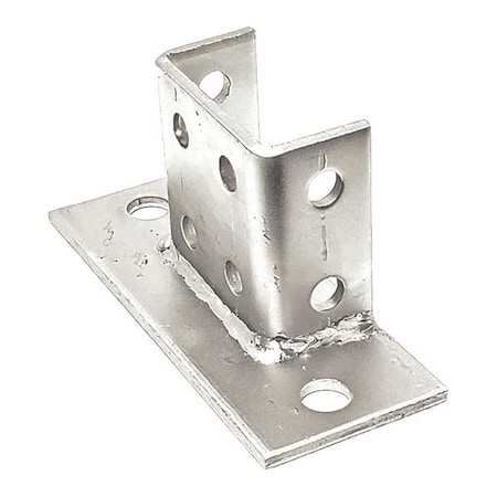 Strut Channel Fitting, Silver, 1/4