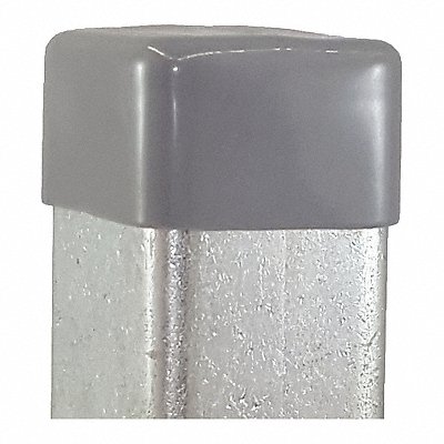 Safety End Cap 1-5/8 X1-5/8 Grey PK10 MPN:V800NEOCPGY-10