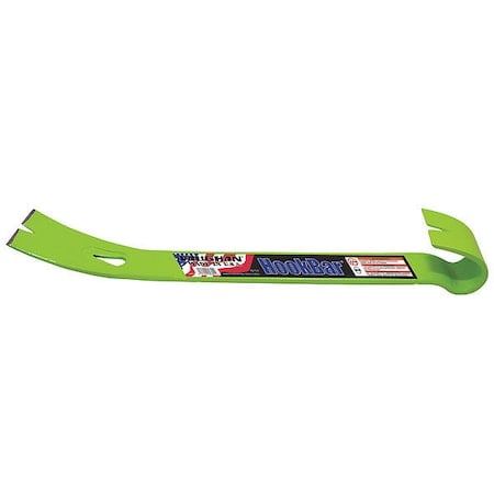 Flat Pry Bar, Rocker w/Hook, 15 In MPN:45301