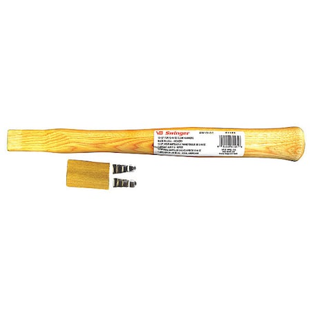 Nail Hammer Handle, 13 In Hickory MPN:61165